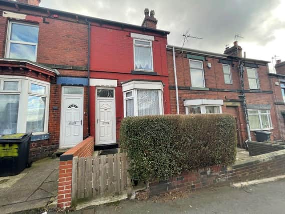 The recently-refurbished four-bedroom terraced property on Bellhouse Road in Sheffield is for sale by online auction