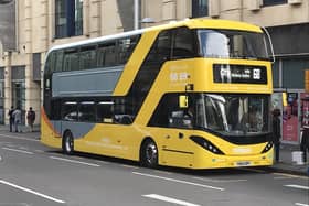 Bus services and drivers in Nottingham and Nottinghamshire have been named the best in the UK. Photo: Google
