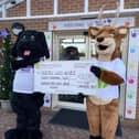 Bluebell Wood Children's Hospice has received a donation of £30,283 from Mansfield Building Society.