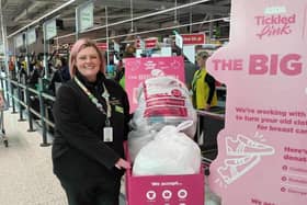 Asda launches Tickled Pink recycling drive for breast cancer charities.