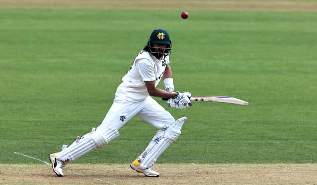 Haseeb Hameed hit a century as Notts eased to victory over Warwickshire. (Photo by David Rogers/Getty Images)