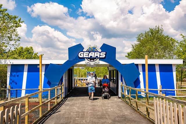 Gulliver's Gears, which is aimed at transport-mad youngsters, opened at Gulliver's Valley theme park in May this year