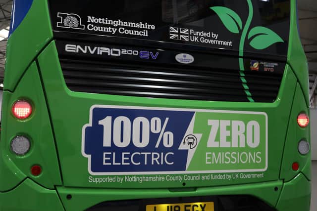 Almost £1million has been invested in new electric buses now operating in the county.