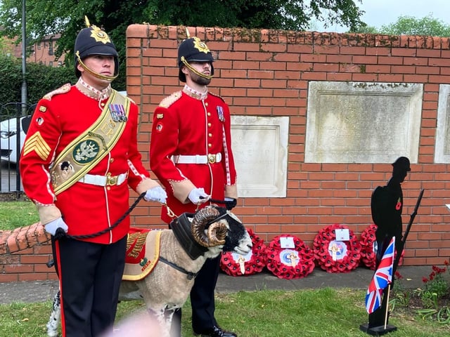 Centenary Commemoration of Worksop War Memorial