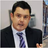 (Left) Bassetlaw District Council leader Simon Greaves (Right) Worksop enters a third lockdown.