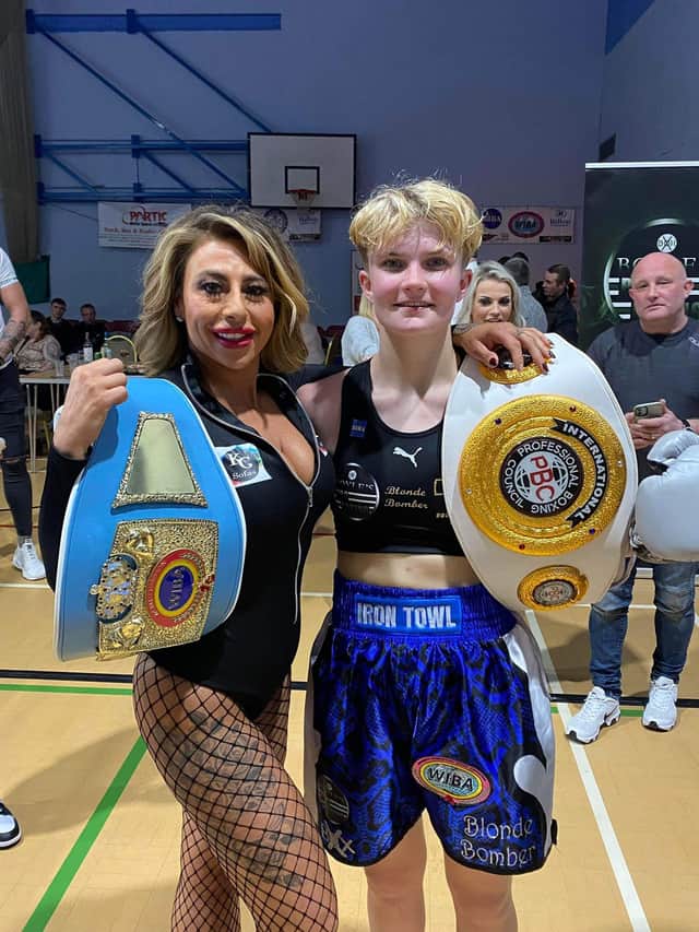 Worksop's Hollie Towl enjoyed another impressive win.
