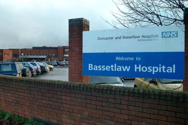The number of patients being treated for Covid in Bassetlaw Hospital has increased