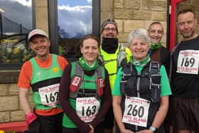 One of the teams of Worksop runners who kept busy at the weekend.
