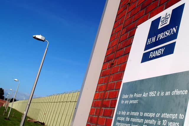 Inmates at Ranby Prison were handed hundreds of extra punishments in just three months after breaking rules.