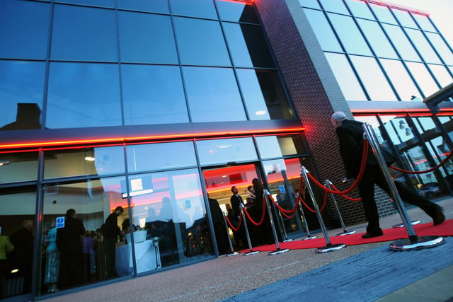 The red carpet was rolled out for the official opening event in 2012.