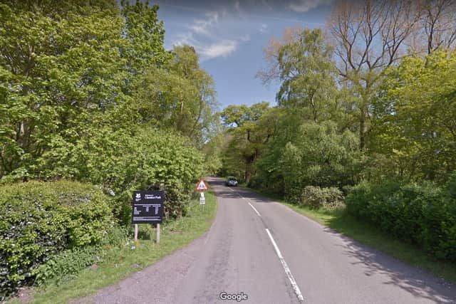 Fire crews were called to a bonfire near the Carburton entrance of Clumber Park on Friday evening.