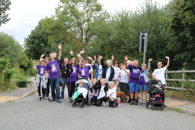 Lewis’ family and friends came together to mark what would have been his 18th birthday to raise funds for Bluebell Wood.