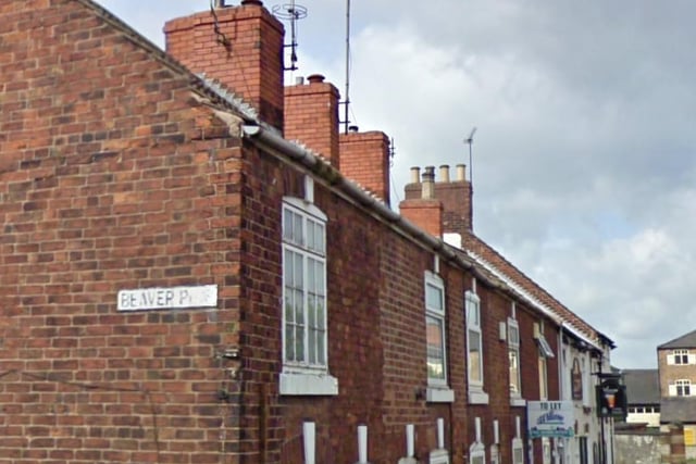 4 reports of violent and sexual crimes in Worksop in April 2023 were made in connection with incidents that took place on or near Beaver Place