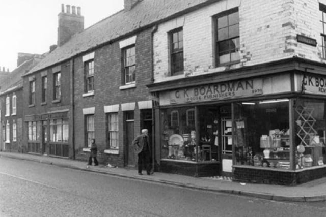 Little is known of this former shop but it was located on Potter Street at its junction with Langley Street. This photograph dates from 1978.