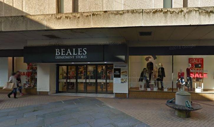The Beales site’s Queen Street section could become a new town centre headquarters for the council, with the existing bridges to the shopping centre earmarked for demolition.