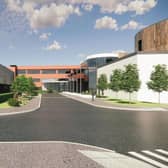 An artist's impression of the new-look A&E at Worksop's Bassetlaw Hospital