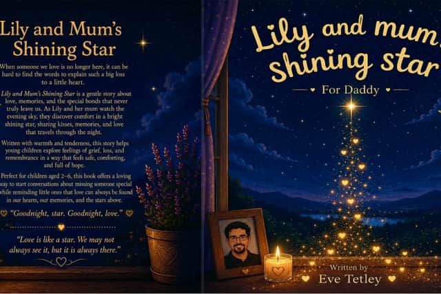 The cover of Eve Tetley's first book she has written for children.