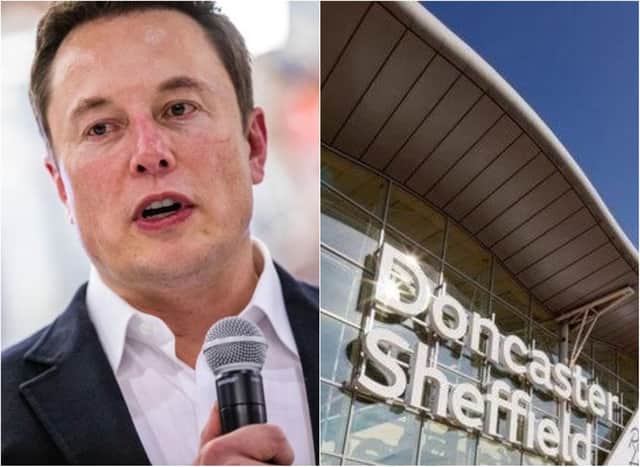 Elon Musk is understood to have made a flying visit to Doncaster last week .(Photo: Getty)