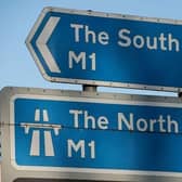 The crash is causing delays on the M1 this morning