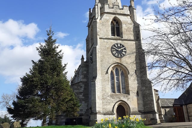 ​A lovely snap from Stuart Parker shows ​a springtime view of St James’s Church at South Anston.