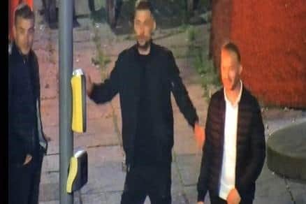 Nottinghamshire Police would like to speak with the three men pictured as part of their investigation into an assault.