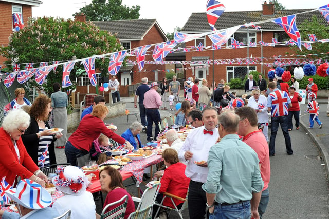 Residents in Littondale, Worksop, enjoyed a street party in 2012.