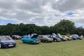 Classic cars on display at Harworth and Bircotes Motor Show