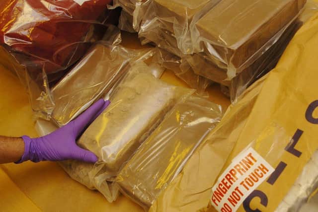 In Nottinghamshire, 6.8kilograms of cocaine and 0.1kg of ketamine were confiscated last year.