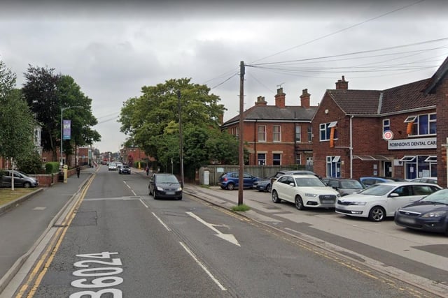 4 reports of violent and sexual crimes in Worksop in January 2024 were made in connection with incidents that took place on or near Newcastle Street, Worksop.