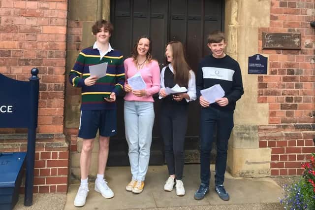 Worksop College students are over the moon with their results.