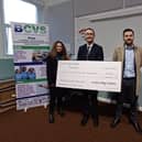 Enterprise Rent-a-Car Worksop donated £2,500 to BCVS.