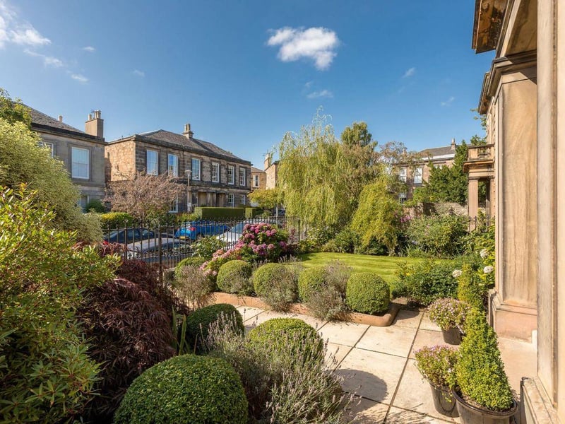 Front garden.
