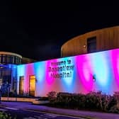 Bassetlaw Hospital lights up pink to show support for Baby Loss Awareness Week