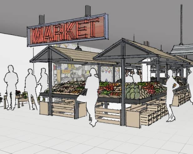 Bassetlaw District Council is putting forward a proposal to create a new dedicated indoor market area at the Priory Centre as part of a £20 million town centre investment.