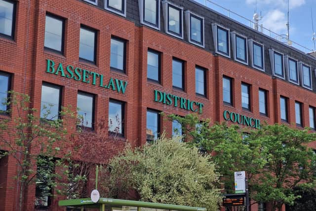Bassetlaw Council's headquarters at Queen's Buildings, Potter Street, Worksop. (Photo by: Local Democracy Reporting Service)