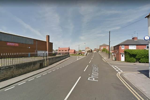A 68-year-old man was left fighting for his life after being mowed down by a car at the junction of Garside Street and Priorswell Road in Worksop.