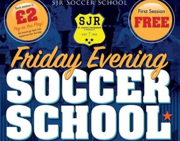 The soccer school will return on Friday, May 14.