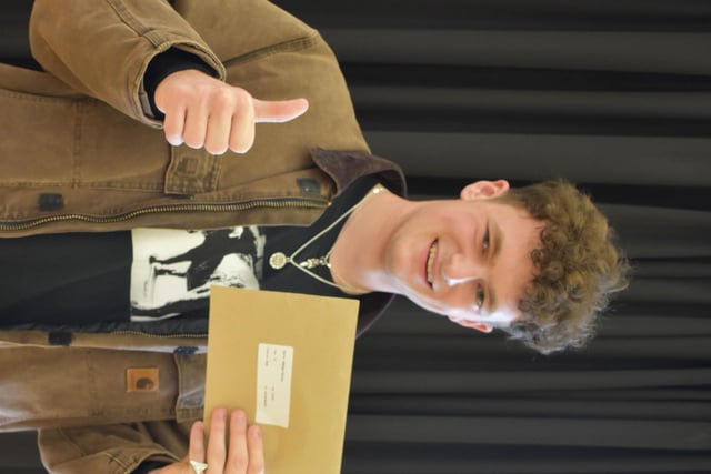 The Elizabethan Academy head boy, Harvey Abbiss, received three A*s and an A in his EPQ.