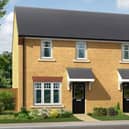 The three-bed Bamburgh is one of the properties available for purchase on the discount market scheme at The Brambles development in Retford.
