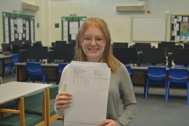 Ella Woodhouse at Retford Oaks Academy is off to study media production at Lincoln Univerity.