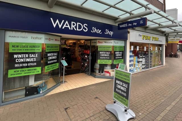 Wards Shoe Shop, in Worksop town centre, is to stay open.