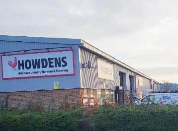 The Howdens depot in Worksop.