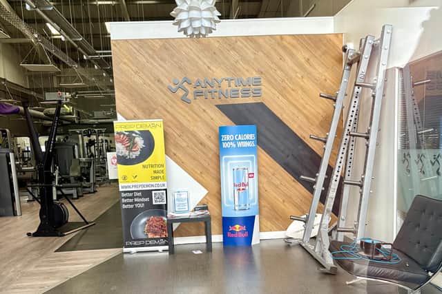 Inside the now-closed gym that had become a community hub.