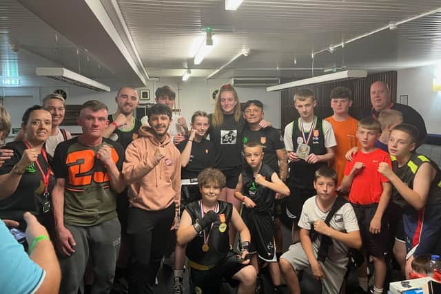 Worksop's XBox fighters at last weekend's successful show.