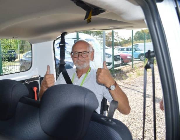 Dave is a volunteer driver for Bassetlaw Action Centre. PIcture: submitted