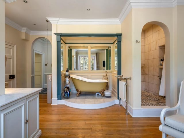 More luxurious bathing facilities.