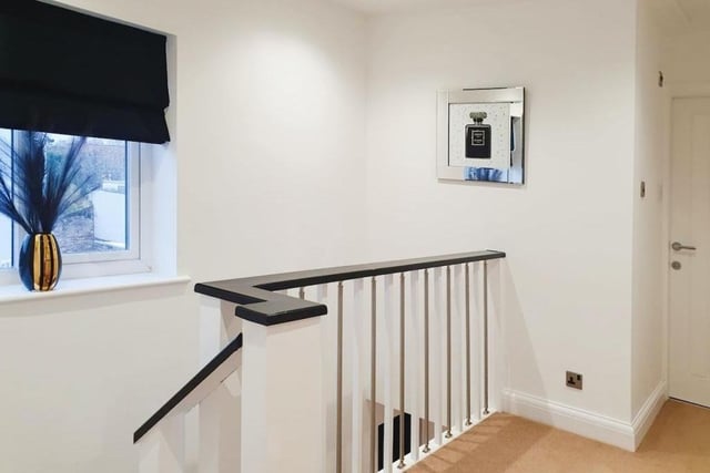 At the top of the stairs at the Carlton in Lindrick property, you are greeted by this lovely landing, which guides you to the bedrooms and family bathroom.