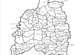Current wards in Bassetlaw District Council. Credit: contains Ordnance Survey data (c) Crown copyright and database rights 2024