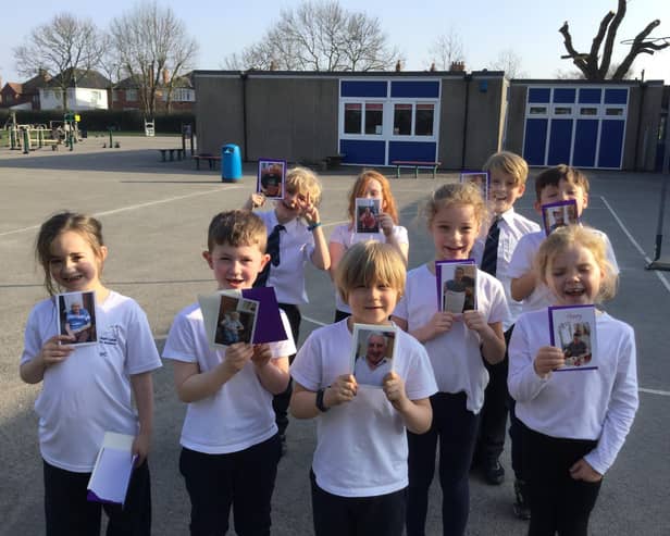 The students at Bracken Lane Primary Academy have enjoyed sending and receiving letters and photos from residents at The Hollies care home.