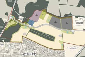 Peaks Hill Farm proposed development, Worksop